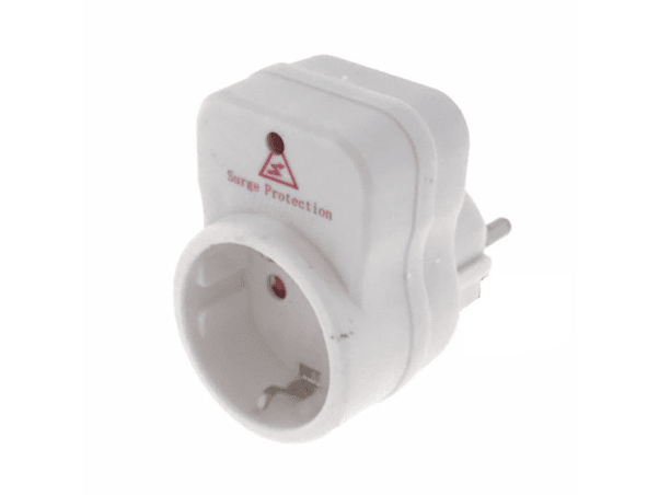 TOMADA ELÉTRICA COM 1 SAÍDA E FILTRO PICOS BRANCO 1