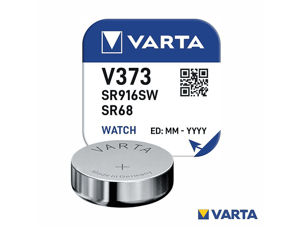 PILHA ÓXIDO PRATA BOTÃO V373/SR916SW/SR68 1.55V VARTA 1