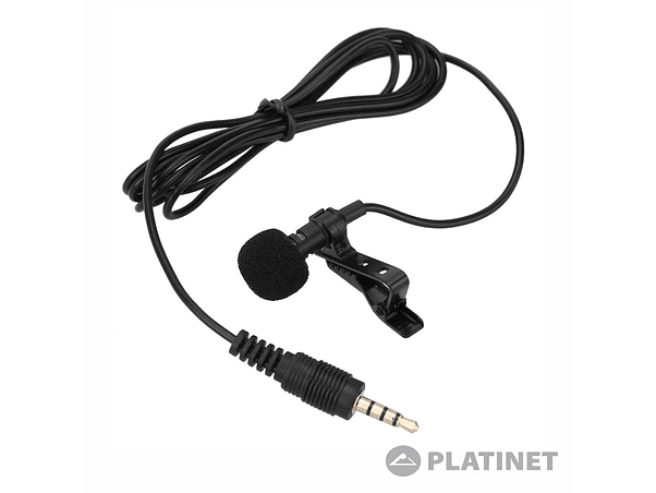 MICROFONE LAPELA PRETO 1