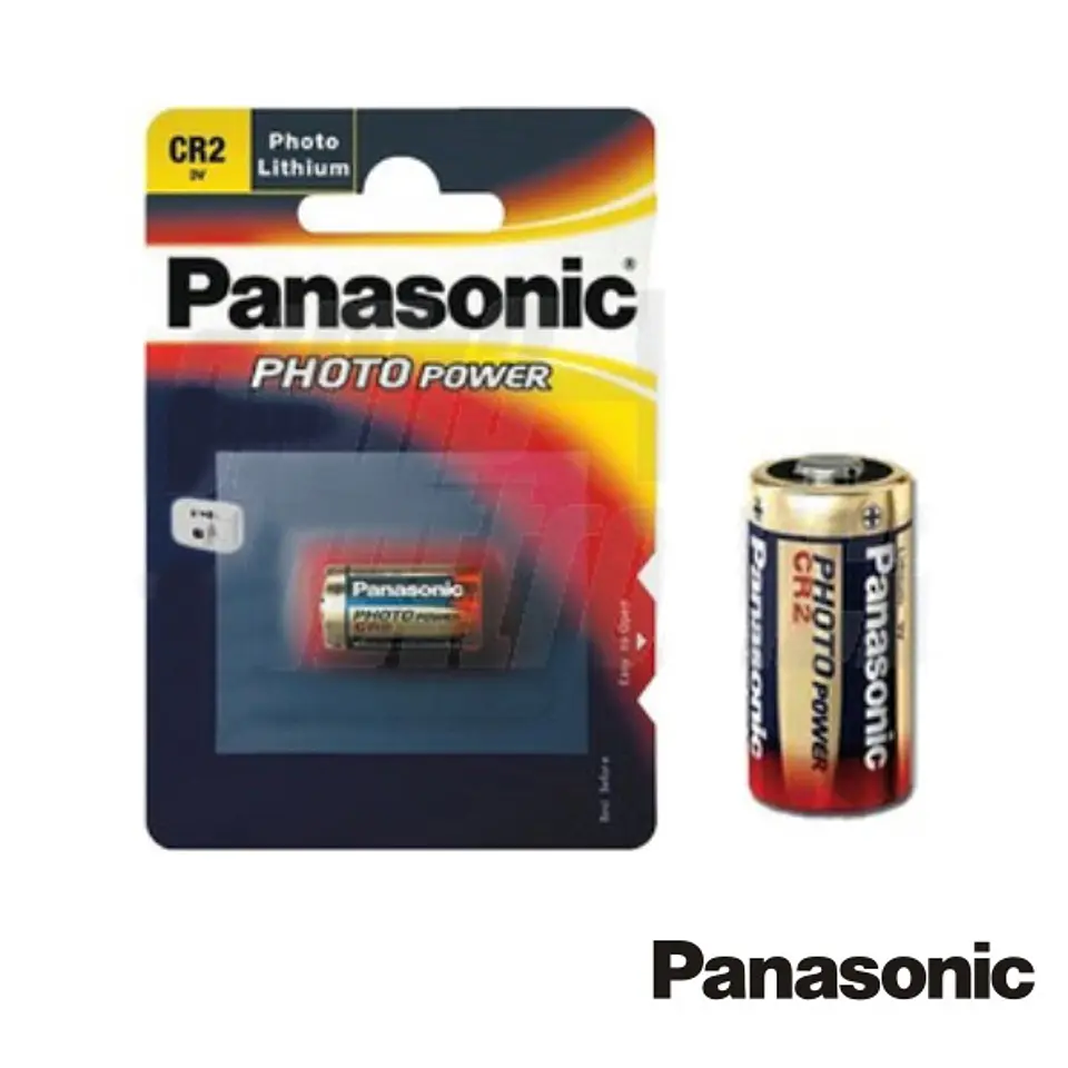 PILHA LÍTIO CR2 3V 850MA BLISTER PANASONIC 1