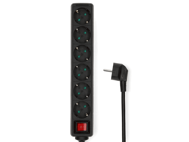 EXTENSÃO ELÉTRICA 6X SCHUKO 3M NEDIS 1