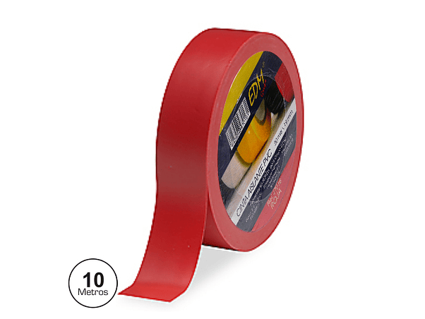 FITA ISOLADORA VERMELHA 10M 1
