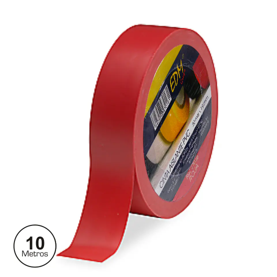 FITA ISOLADORA VERMELHA 10M 1