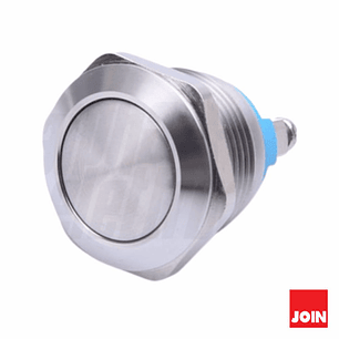 PULSADOR OFF-(ON) AÇO INOXIDÁVEL SPST NA 250V