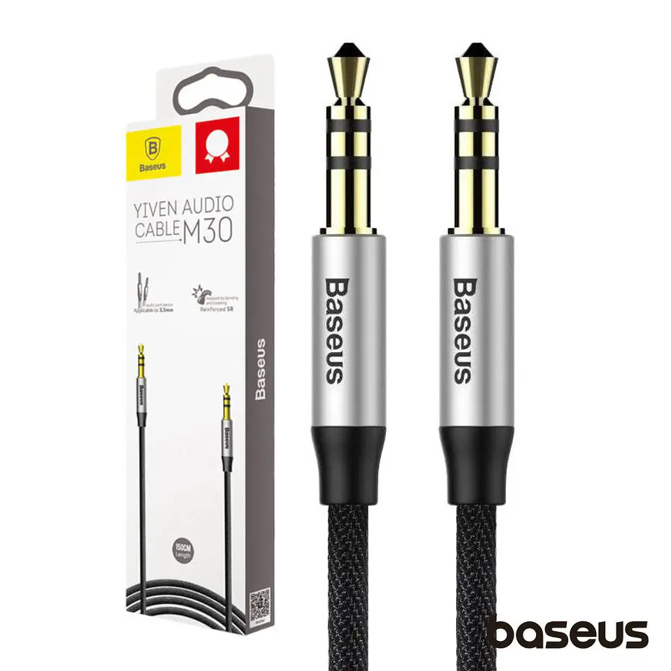 CABO JACK 3.5MM MACHO / JACK 3.5MM MACHO 1M YIVEN BASEUS 1