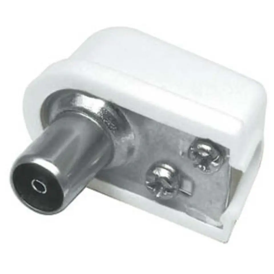 FICHA COAXIAL FÉMEA 90º 9.5MM 1