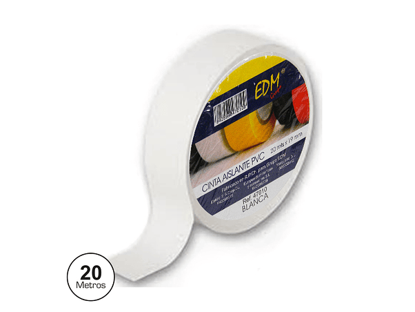 FITA ISOLADORA BRANCO 20M 1