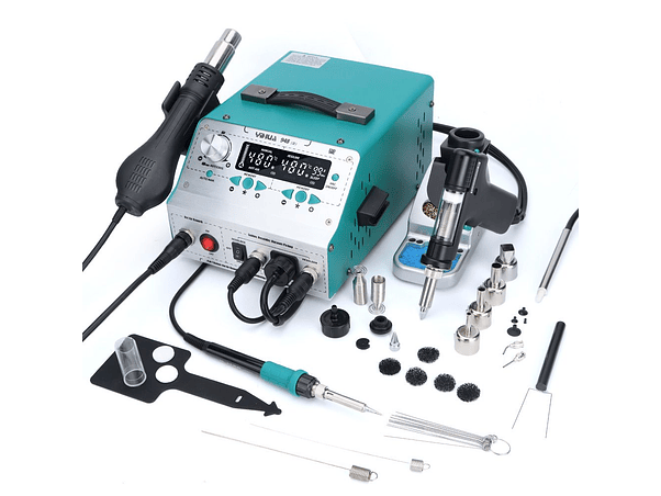 ESTAÇÃO DE SOLDAR SMD AR QUENTE 4 EM 1 780W 1