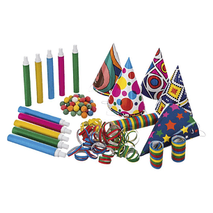 CONJUNTO ACESSÓRIOS FESTIVOS FIM DE ANO PARA 10 PESSOAS