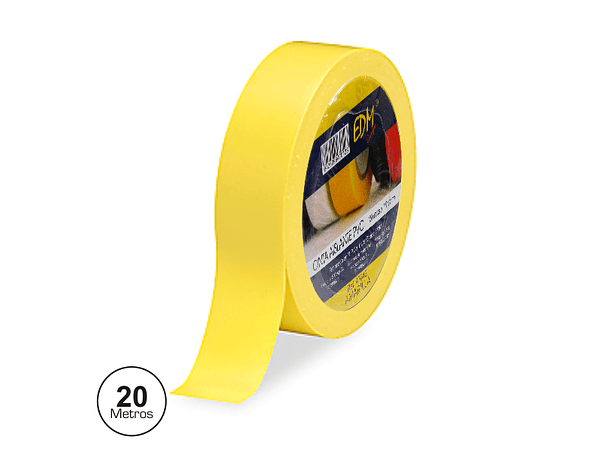 FITA ISOLADORA AMARELA 20M 1