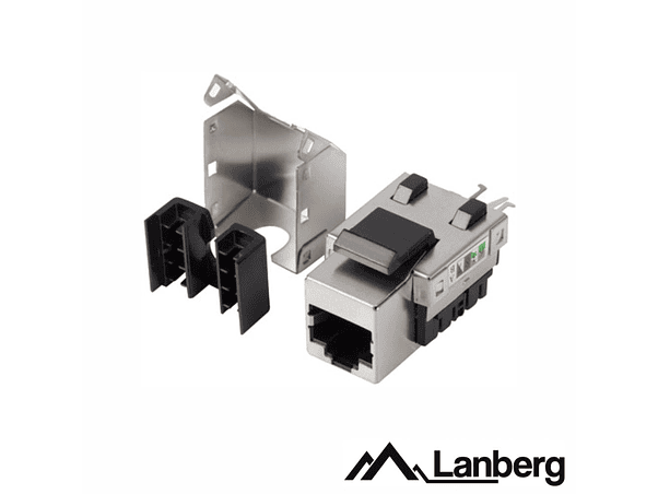 FICHA RJ45 MODULAR 8P8C CAT6 KEYSTONE LANBERG 1