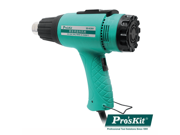PISTOLA DE AR QUENTE 1800W COM LCD PROSKIT 1