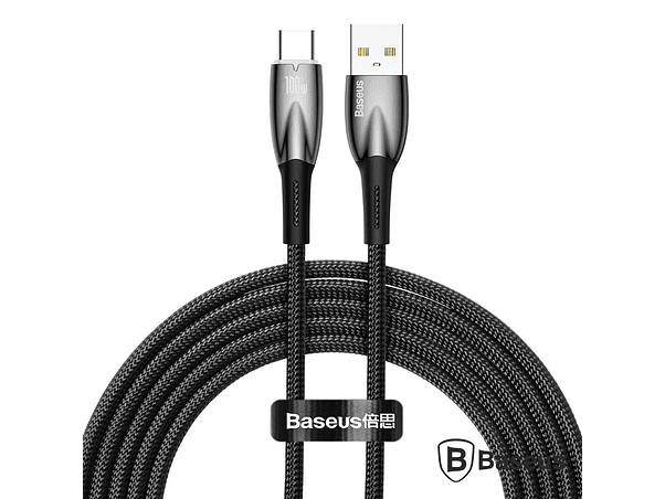 CABO USB-A MACHO PARA USB-C MACHO 100W 2M GLIMMER BASEUS 1