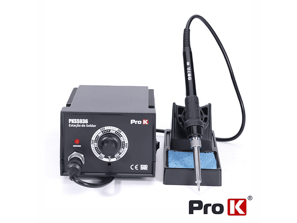 ESTAÇÃO DE SOLDAR REGULÁVEL 45W 200C-480C PROK 1