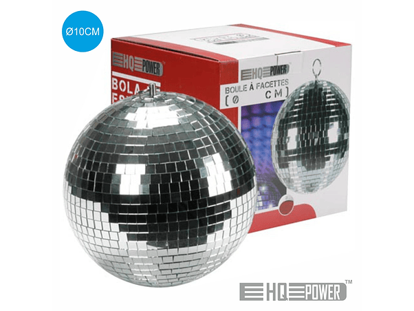 BOLA DE ESPELHOS 10CM HQ POWER 1