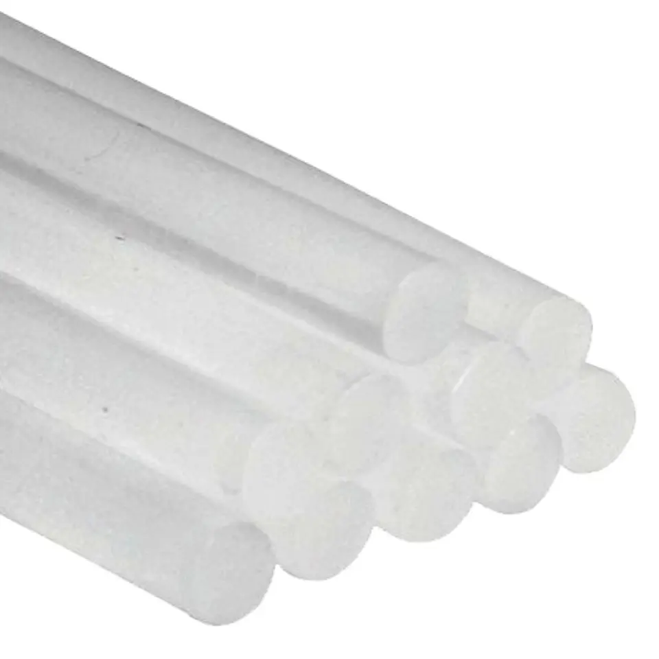 CONJUNTO DE 10 BARRAS DE COLA QUENTE 11X200MM TRANSPARENTES 1