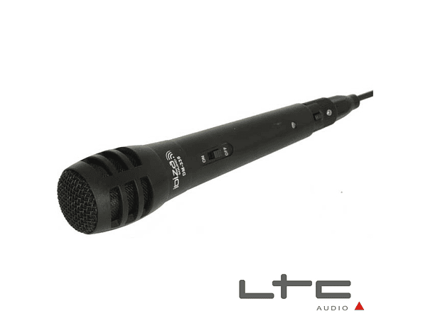 MICROFONE DINÂMICO UNIDIRECIONAL COM CABO 100HZ-13KHZ LTC 1