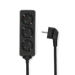 EXTENSÃO ELÉTRICA 3X SCHUKO 1.5M NEDIS