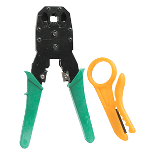ALICATE DE CRAVAR 4P4COM6P4COM8P8COMRJ10/RJ11/RJ45