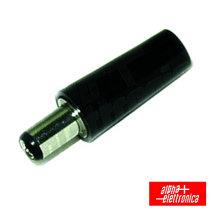 FICHA ALIMENTAÇÃO DC FÊMEA 5.5X2.5MM 14MM PARA SOLDAR