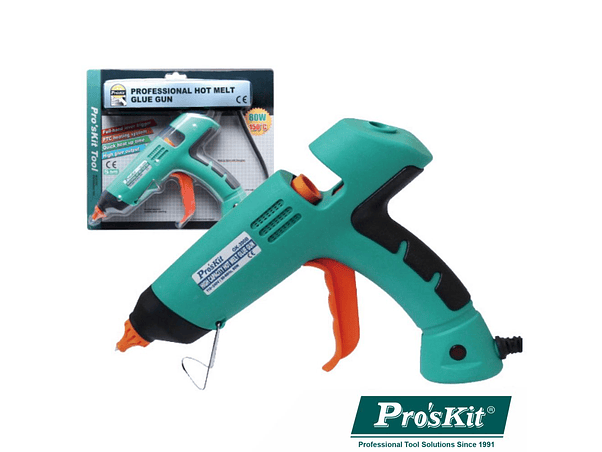 PISTOLA DE COLA QUENTE 100W PROSKIT 1