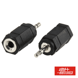 FICHA ADAPTADORA JACK 2.5MM MACHO/ JACK 3.5MM FÊMEA ST