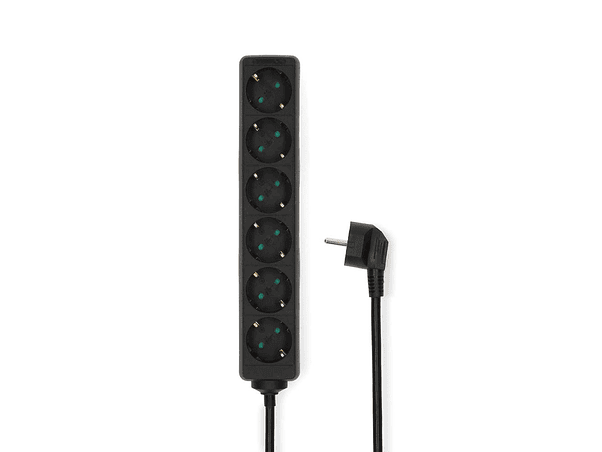 TOMADA ELÉTRICA COM 6 SAÍDAS INTERRUPTOR PROTEÇÃO 1.5M NEDIS 1