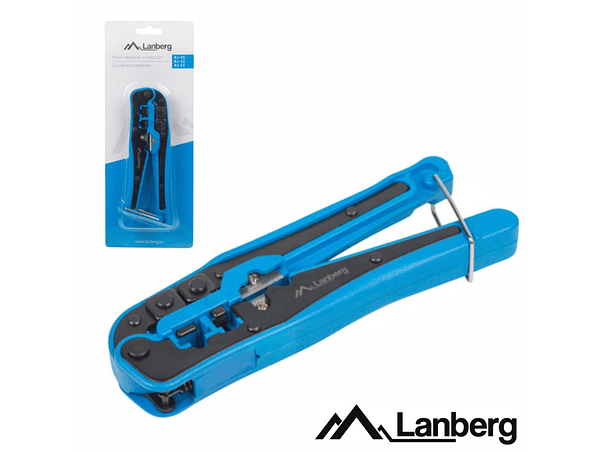 ALICATE DE CRAVAR 4P4COM6P4COM8P8COMRJ10/RJ11/RJ12/RJ45 LANBERG 1