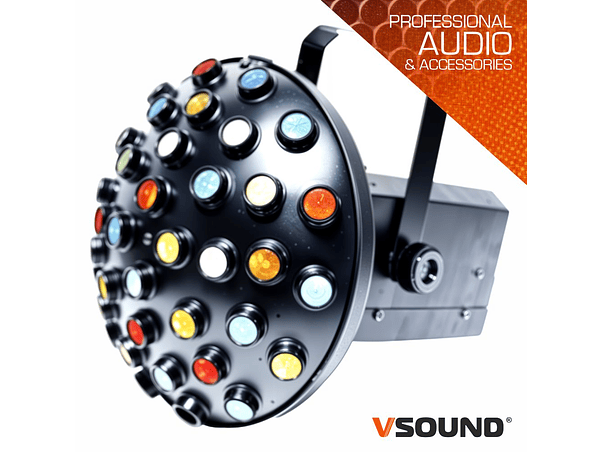PROJETOR LUZ COLORIDO 300W VSOUND 1