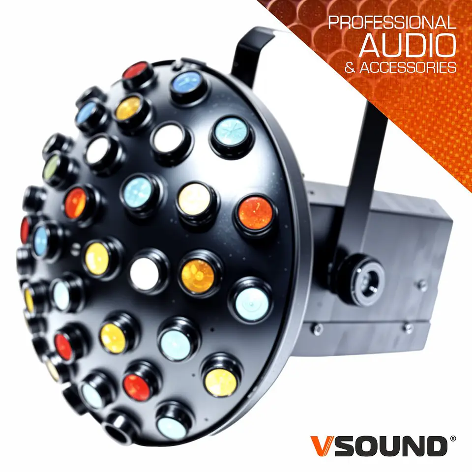 PROJETOR LUZ COLORIDO 300W VSOUND 1