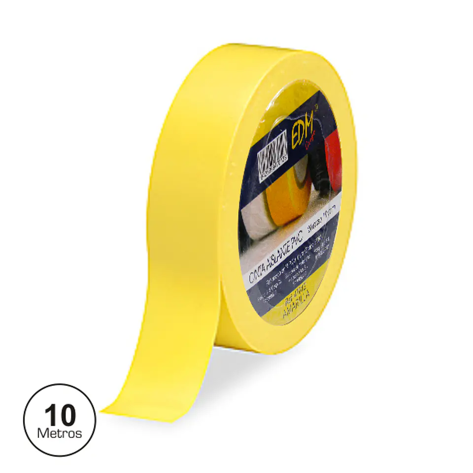 FITA ISOLADORA AMARELA 10M 1