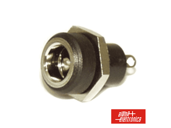 FICHA ALIMENTAÇÃO DC MACHO PAINEL PARA SOLDAR 5.5MM 1