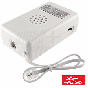 ADAPTADOR DE TELEFONE SINAL ALERTA ACÊSTICO E VISÃVEL