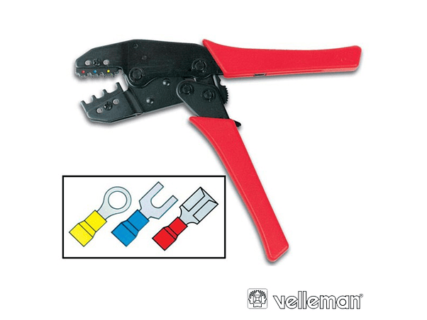 ALICATE DE CRAVAR TERMINAIS ISOLADOS VELLEMAN 1