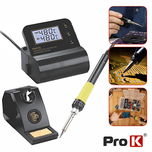 ESTAÇÃO DE SOLDAR DIGITAL REGULÁVEL 25W 160A - 480A PROK