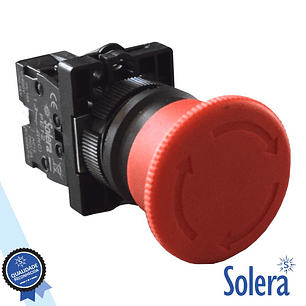 PULSADOR DE EMERGÊNCIA 230V SOLERA