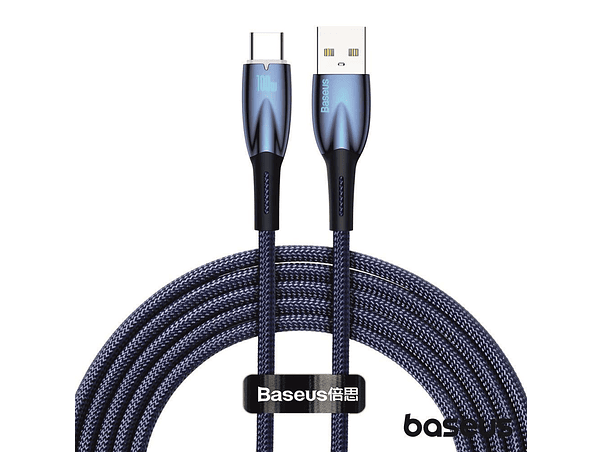 CABO USB-A MACHO PARA USB-C MACHO 100W 2M GLIMMER BASEUS 1