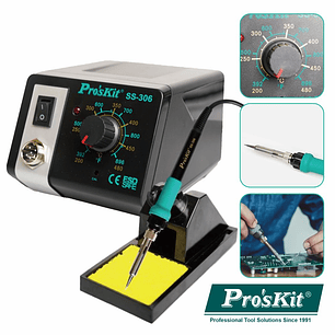 ESTAÇÃO DE SOLDAR REGULÁVEL 60W 200-480º PROSKIT