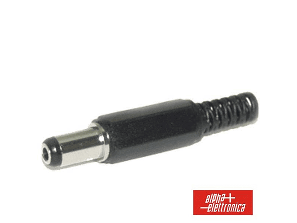 FICHA ALIMENTAÇÃO DC FÊMEA ATÉ 2.1X5.5MM 14MM COMPROTEÇÃO 1