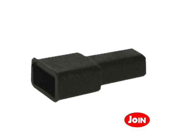 COBERTURA PARA TERMINAIS FASTON 6.35MM PRETO 1