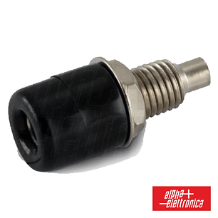 BORNE TERMINAL 4MM PRETO