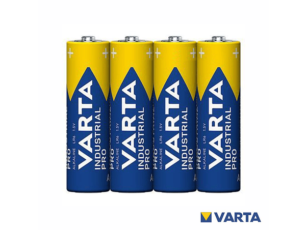 PILHA ALCALINA LR6/AA 1.5V 4X INDUSTRIAL VARTA 1