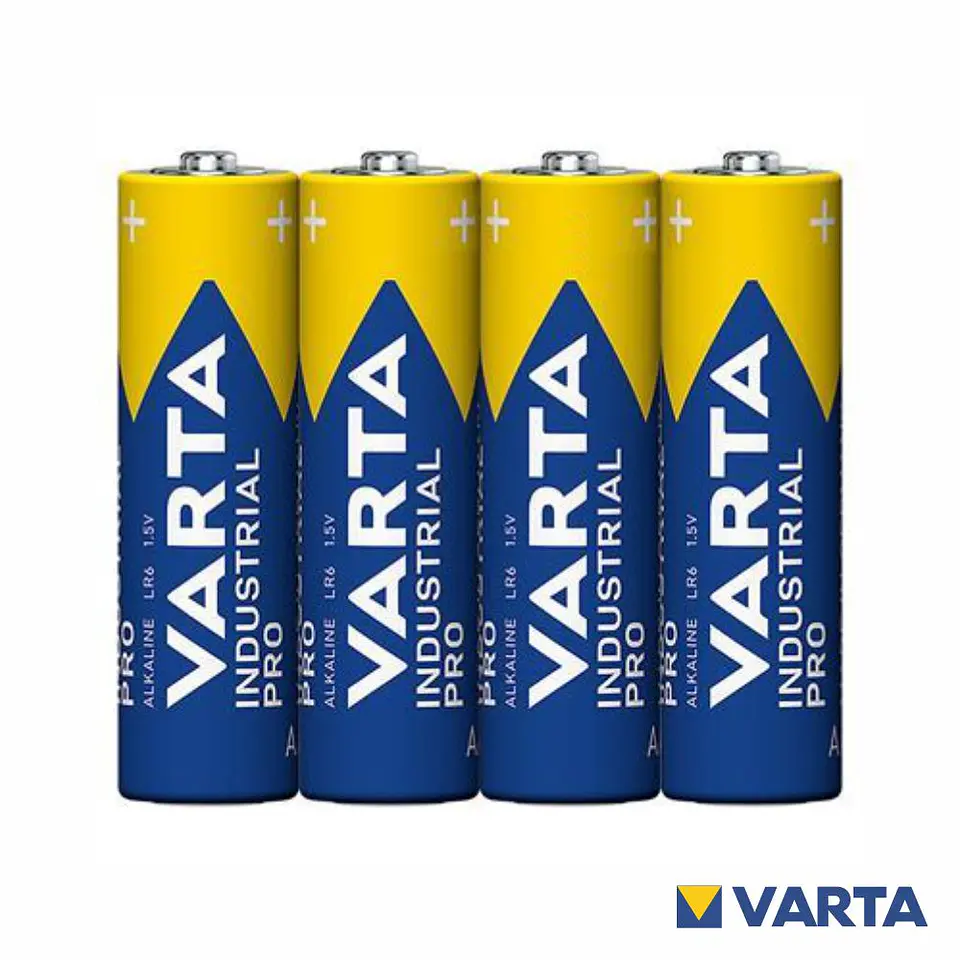 PILHA ALCALINA LR6/AA 1.5V 4X INDUSTRIAL VARTA 1