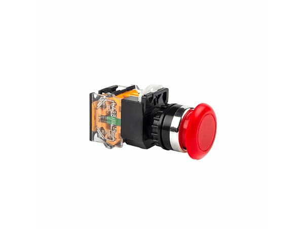 PULSADOR DE EMERGÊNCIA 500V AC 10A IP65 22MM 1