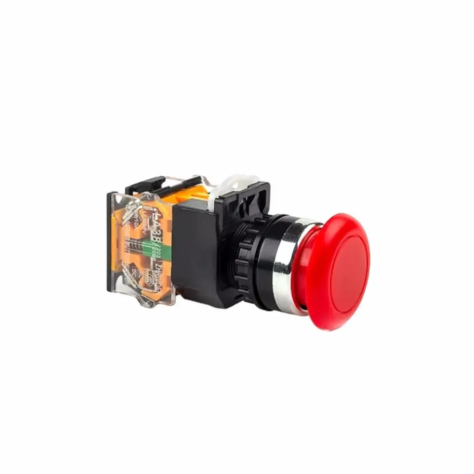 PULSADOR DE EMERGÊNCIA 500V AC 10A IP65 22MM 1
