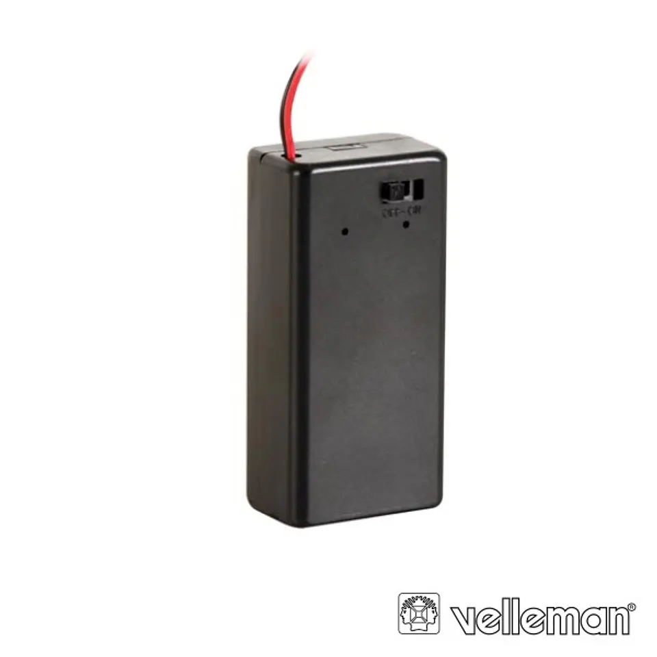 SUPORTE PARA 1 PILHA DE 9V VELLEMAN 1