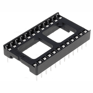 SUPORTE INTEGRADO COM 24 PINOS LARGO