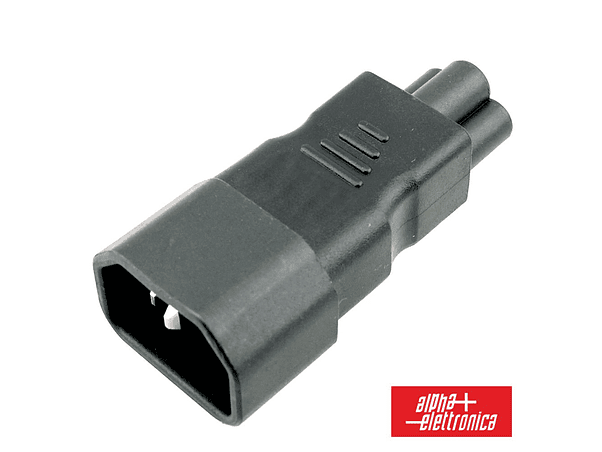 FICHA ALIMENTAÇÃO IEC C5 FÊMEA PARA IEC C14 MACHO 1