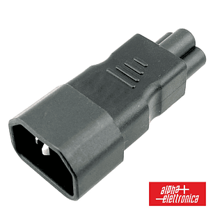 FICHA ALIMENTAÇÃO IEC C5 FÊMEA PARA IEC C14 MACHO