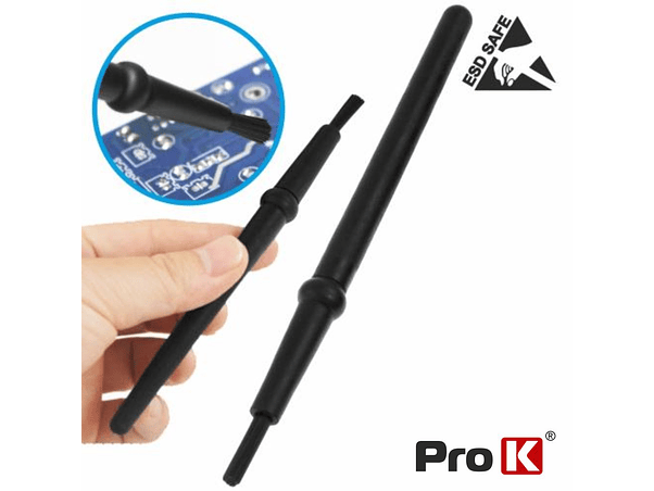 ESCOVA ANTI-ESTÁTICA 140MM PROK 1
